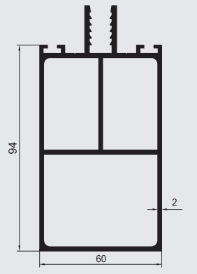 Support - Roof (Glass)
